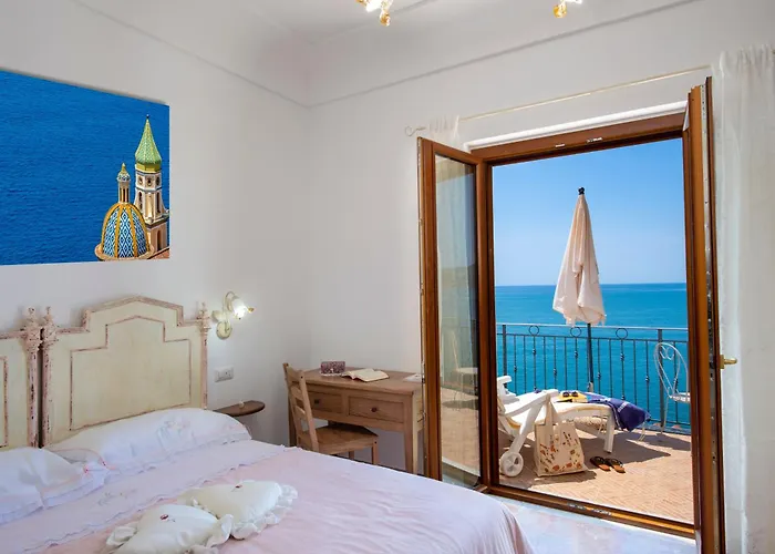 Casa Olga, Un Affaccio Sul Mare !! Апартаменты Праяно